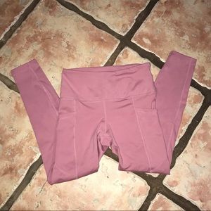 Pink leggings